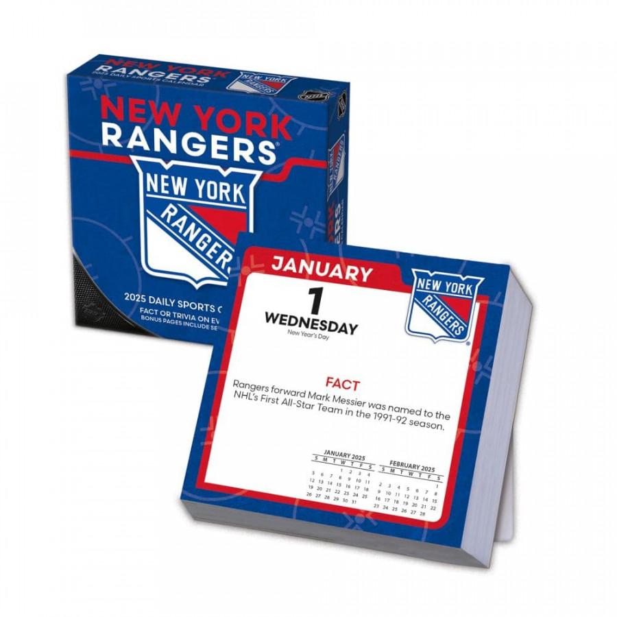 NHL New York Rangers  Desk Calendar